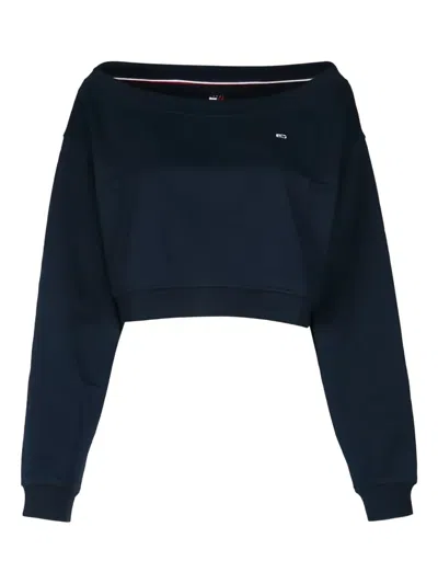 TOMMY JEANS OFF-SHOULDER MAGLIA KNITWEAR