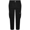 Tommy Jeans Otis Canvas Cargo Trousers Black In Black