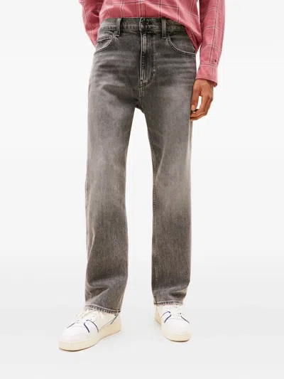 Tommy Jeans Otis Pocket Regular Straight Jeans In Gray