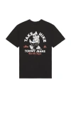 Tommy Jeans Shirt Outdoors Novelty In Black
