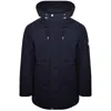 Tommy Jeans Padded Jacket Navy In Multi