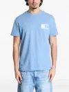 Tommy Jeans Paisley-print T-shirt In Blue