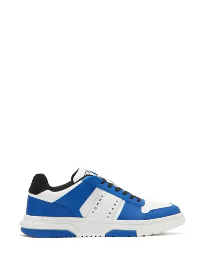 Tommy Jeans 컬러 블록 패널 스니커즈 In Blue