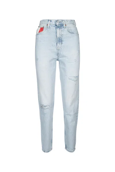 Tommy Jeans Pantalone In Blue
