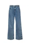 Tommy Jeans Prada Brown Suede Loafers In Blue