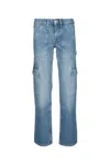 Tommy Jeans Low-rise Straight-leg Jeans In Blue