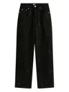 Tommy Jeans Patterned Trousers In Black