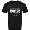 Tommy Jeans Photo Flag T-shirt In Black