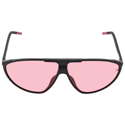 Tommy Jeans Pink Pilot Unisex Sunglasses Tj 0027/s 0807/u1 65