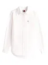 Tommy Jeans Pocket Shirt In White