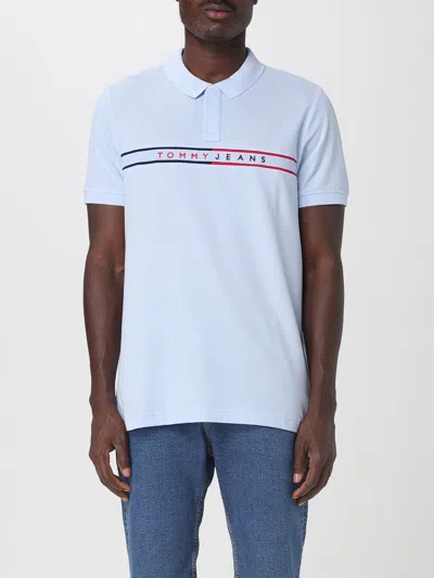 Tommy Jeans Polo Shirt  Men Color White In Blue