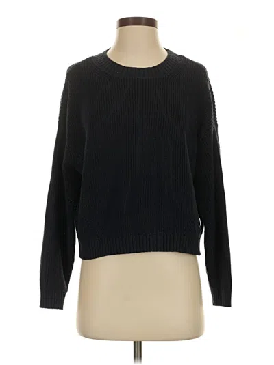 Pre-owned Tommy Jeans Pullover Sweater In Black