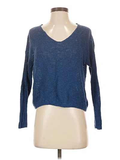 Pre-owned Tommy Jeans Pullover Sweater In Blue