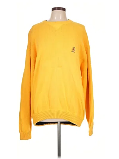 Pre-owned Tommy Jeans Pullover Sweater In Yellow