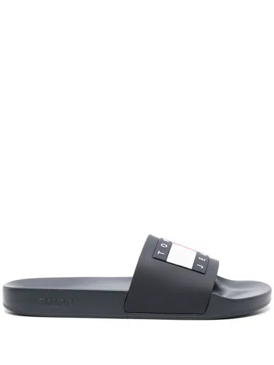 Tommy Jeans Sandals  Men Color Blue