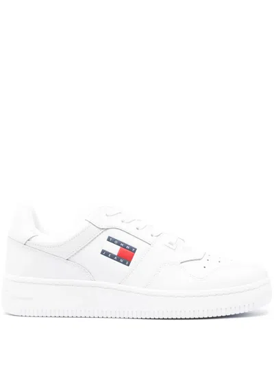 Tommy Jeans Shoes  Men Color White