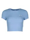 Tommy Jeans Ribbed T-shirt In Blue