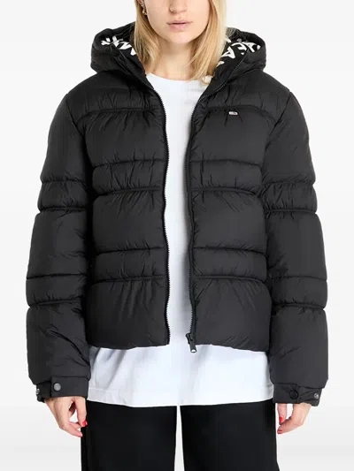Tommy Jeans Rouch Tape Jacket In Black