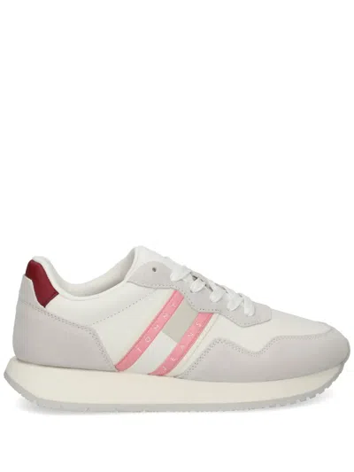 Tommy Jeans Runner Sneakers In Grey