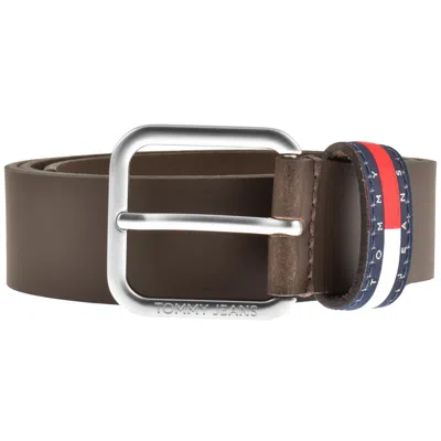 Tommy Jeans Ryan 3.5 Belt Dark Brown
