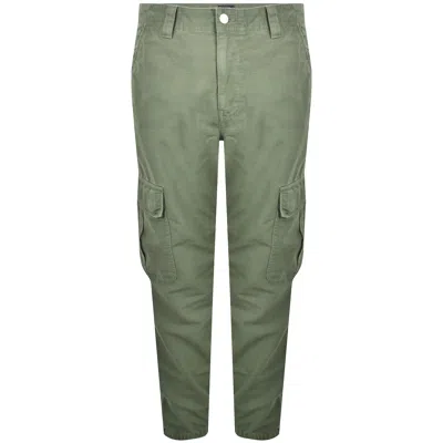 Tommy Jeans Ryan Ripstop Cargo Trousers Green