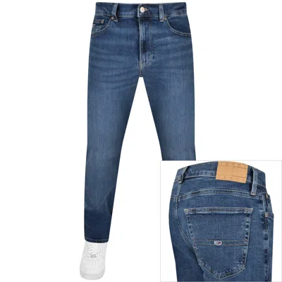 Tommy Jeans Ryan Slim Fit Jeans Mid Wash Blue