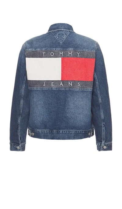 Tommy Jeans Ryan Trucker Jacket In Denim Medium