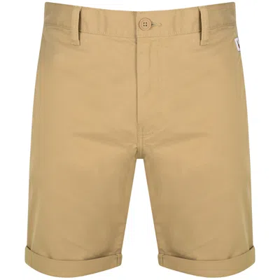 Tommy Jeans Scanton Shorts Beige In Neutral
