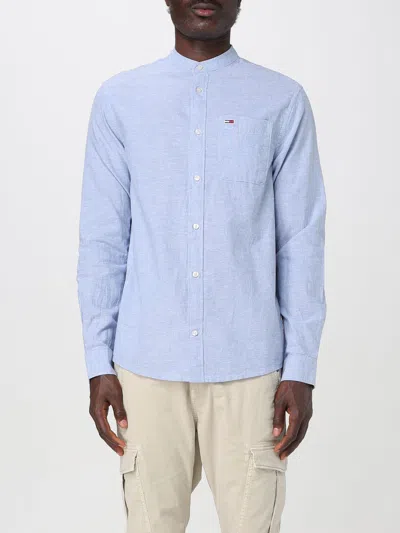 Tommy Jeans Shirt  Men Color Sky Blue