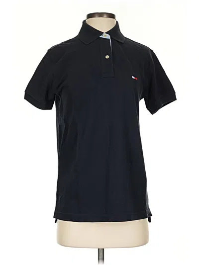 Pre-owned Tommy Jeans Short Sleeve Top In Black
