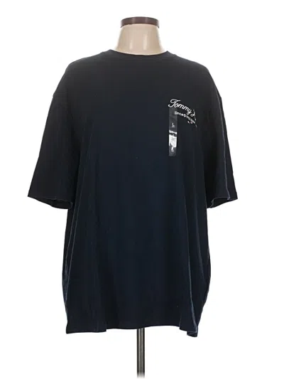 Pre-owned Tommy Jeans Short Sleeve T-shirt In Black