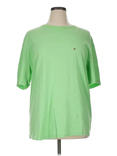 Pre-owned Tommy Jeans Short Sleeve T-shirt In Green