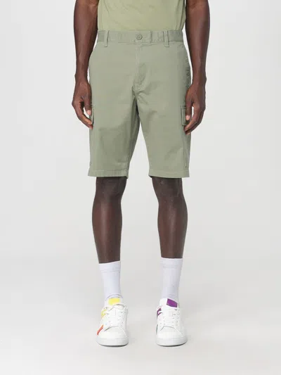 TOMMY JEANS SHORTS TOMMY JEANS MEN COLOR GREEN,H17194012