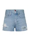 Tommy Jeans Shorts Blue In Multi