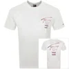 Tommy Jeans Sign City T Shirt White In White