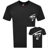Tommy Jeans Signature City T Shirt Black In Black
