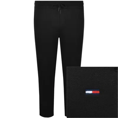 Tommy Jeans Slim Fit Badge Joggers Black