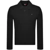 Tommy Jeans Slim Fit Polo Jumper Black In Black