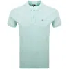 Tommy Jeans Slim Fit Polo T Shirt Blue