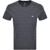 Tommy Jeans Slim Fit Stripe T Shirt Navy