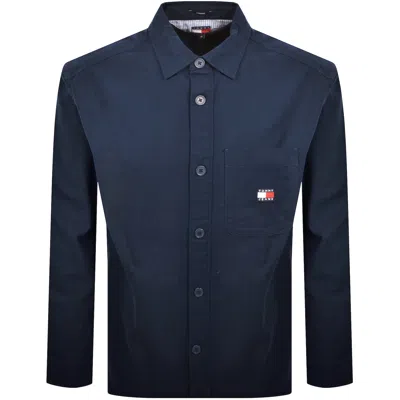 Tommy Jeans Slub Overshirt Navy