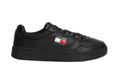 Tommy Jeans Sneakers Black In Transparent