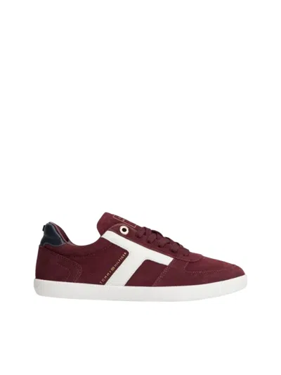 Tommy Jeans Sneakers Bordeaux In Animal Print