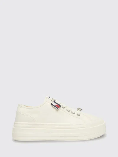 Tommy Jeans Sneakers Woman In Yellow