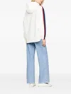 Tommy Jeans Stripe Hooded Giacca In White