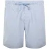 Tommy Jeans Striped Beach Shorts Blue