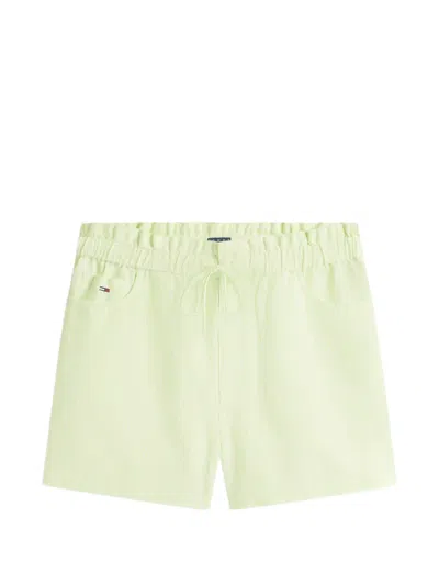 Tommy Jeans Striped Shorts In Green