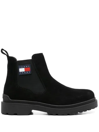 TOMMY JEANS SUEDE CHELSEA BOOTS