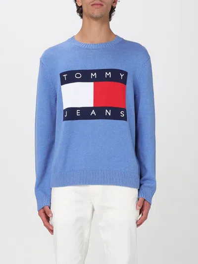 Tommy Jeans Sweater  Men Color Blue