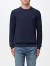 Tommy Jeans Sweater  Men Color Blue In Blu Blu E Verdi